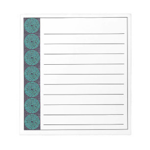 Bloc-notes LABYRINTH III 5,5x6 + lignes