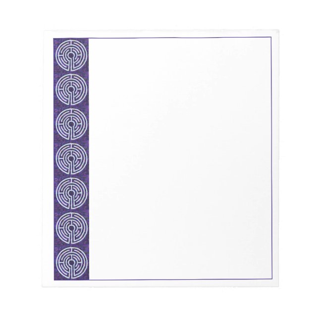 Bloc-notes LABYRINTH VIII 5.5x6 (Devant)