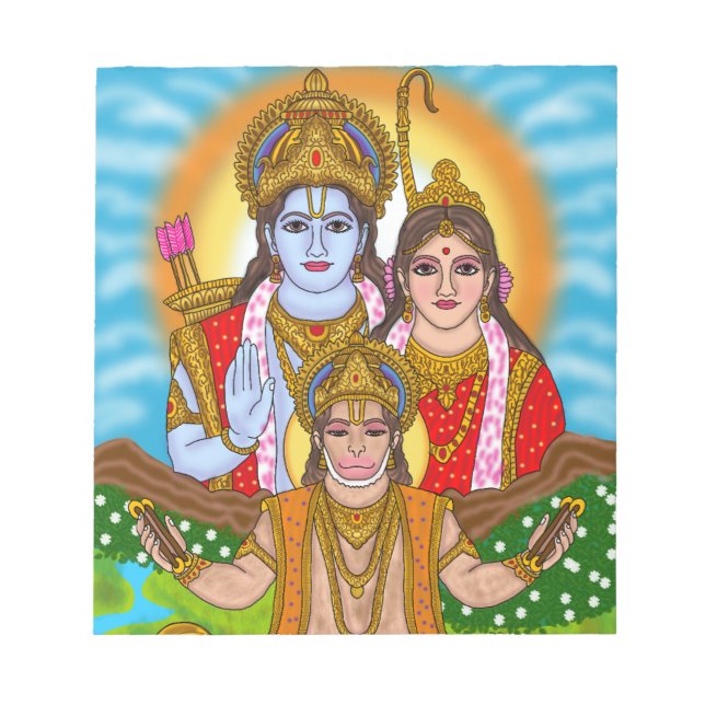 Bloc-notes Lord Hanuman (Devant)