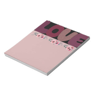 Bloc-notes Love