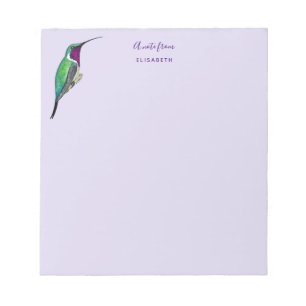Bloc-notes Lucifer Hummingbird personnalisé