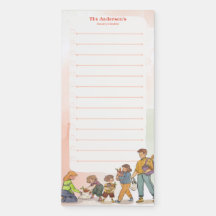 Bloc-notes magnétique personnalisé - Épicerie #1