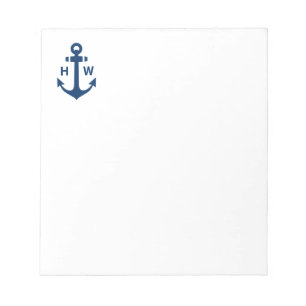Bloc-notes marine pour Ancres nautiques