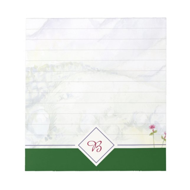 Bloc-notes Montagnes (Devant)