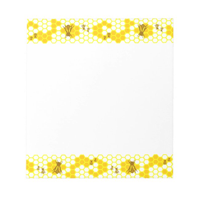 Bloc-notes Motif Honey Bee (Devant)