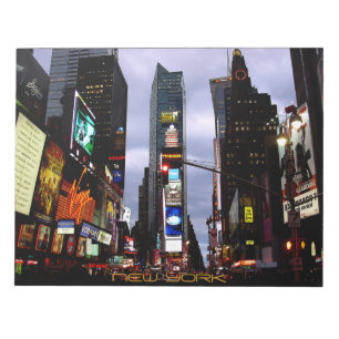 Bloc-notes New York Souvenir NY Time Carré