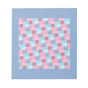 Bloc-notes ou Jotter, Rose, Blues