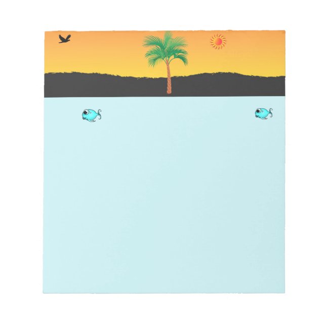 Bloc-notes Palm Tree (Devant)