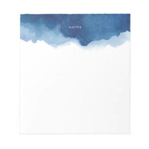 Bloc-notes personnalisé couleur bleu marine