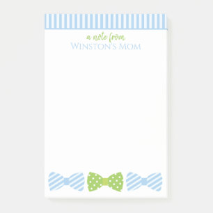 Bloc-notes personnalisé Post-it de la Cravate de 