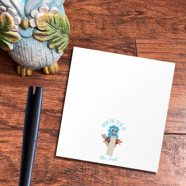Bloc-notes personnalisé pour enseignant Whimsical  (Créateur téléchargé)