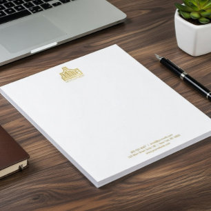 Bloc-notes personnalisé professionnel 14 x 15 cm –