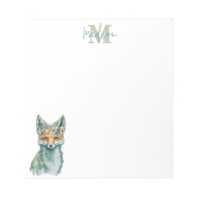 Bloc-notes personnalisé Spring Fox 2 (Devant)