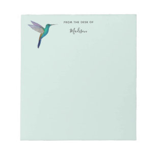 Bloc-notes personnalisé sur colibri