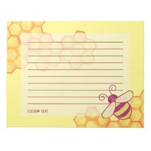 Bloc-notes personnalisé Swee Bee Honeycomb