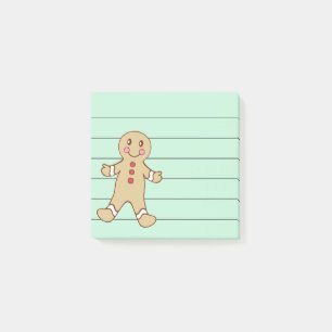 Bloc-notes Post-it Biscuit de Noël