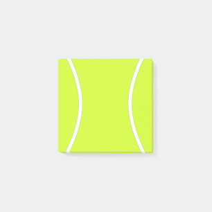 Bloc-notes Post-it® du joueur de balle de tennis o