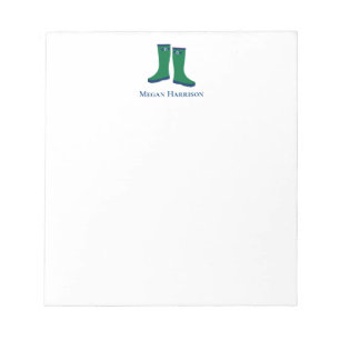 Bloc-notes pour amorces de pluie vert foncé