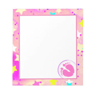 Bloc-notes pour Baby Shower
