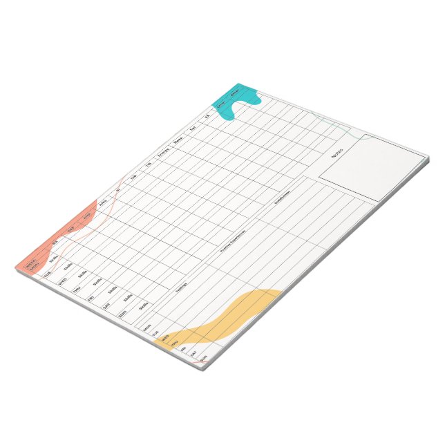 Bloc-notes pour carte laitière DBT - 40 feuilles A (Incliné)