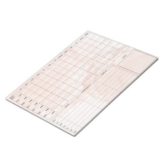 Bloc-notes pour carte laitière DBT - 40 feuilles r