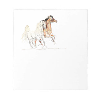 Bloc-notes pour chevaux arabes