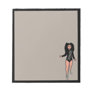 Bloc-notes pour danseur Noir / Argent B 2