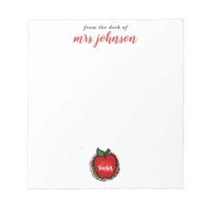 Bloc-notes pour enseignants