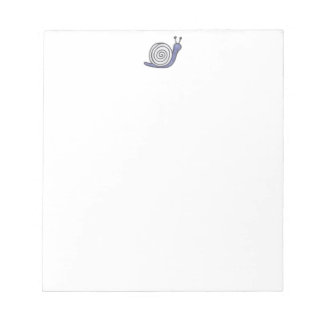 Bloc-notes pour escargot