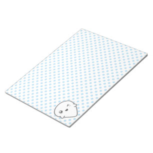 Bloc-notes pour fantôme Kawaii Winking