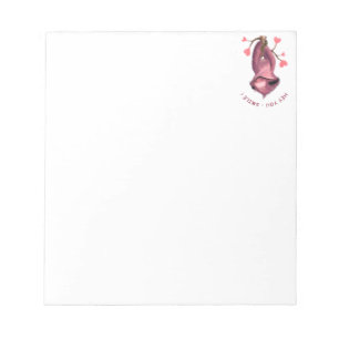 Bloc-notes pour fentes romantiques - Smile