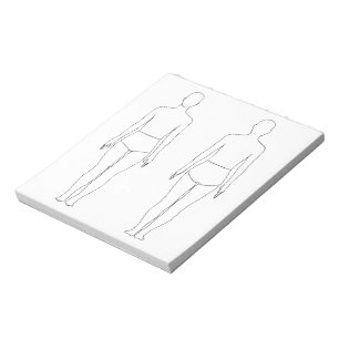 Bloc-notes pour la conception de mode