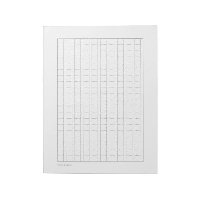 Bloc-notes pour la pratique de l'écriture japonais (Tourné)