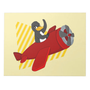 Bloc-notes pour manchots volants