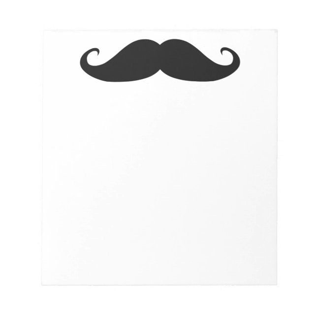 Bloc-notes pour moustache ! (Devant)
