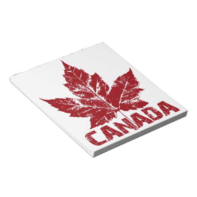 Bloc-notes pour souvenirs Canada Retro Canada Cade (Incliné)
