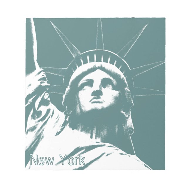 Bloc-notes pour souvenirs de New York Statue des c (Devant)