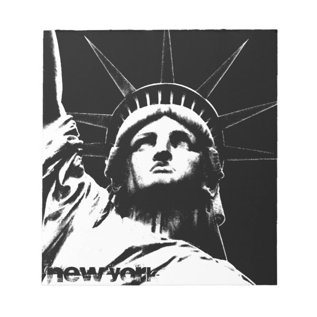 Bloc-notes pour souvenirs de New York Statue des c (Devant)