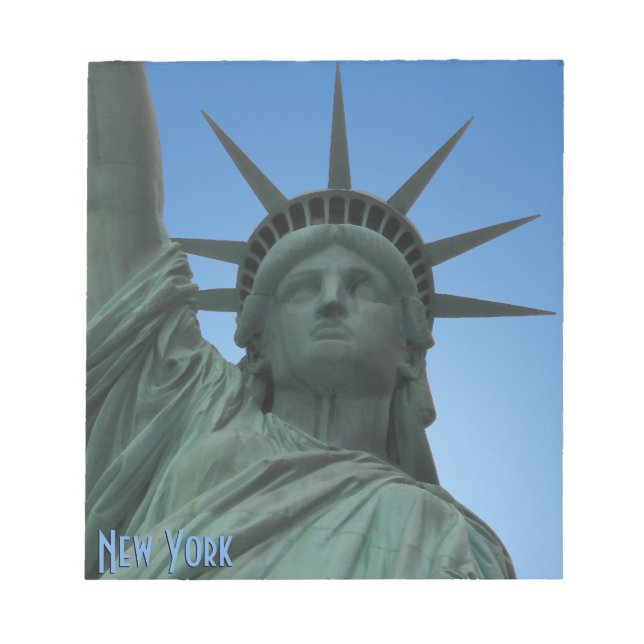 Bloc-notes pour souvenirs de New York Statue des c (Devant)