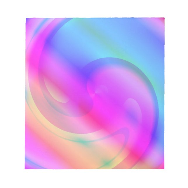 Bloc-notes psychédélique (Devant)