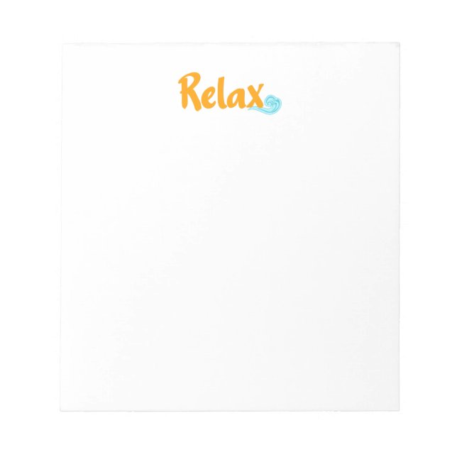 Bloc-notes relaxant (Devant)