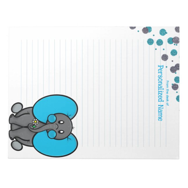 Bloc-notes relié à points Phant du ventre (Devant)