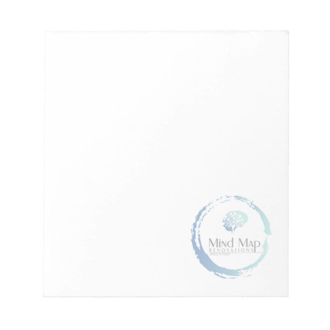 Bloc-notes - Rénovations Mind Map (Devant)