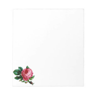 Bloc-notes Rose de chou