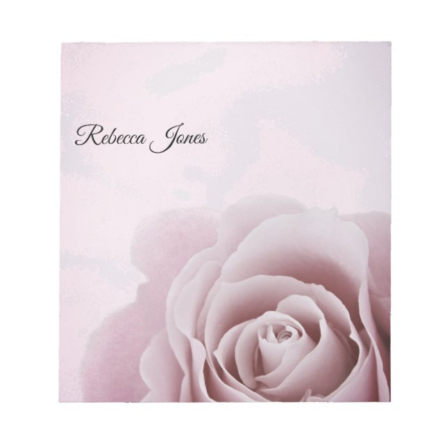 Bloc-notes rose poussiéreux (Devant)