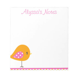 Bloc-notes Safari Sweetness Birdie 5,5 po x 6 po