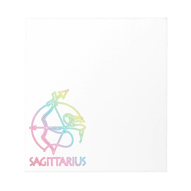 Bloc-notes Sagittarius de 40 pages (Devant)