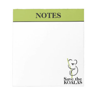 Bloc-notes Sauver les koalas