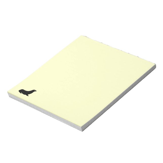 Bloc-notes - Sceau en silhouette (Tourné)