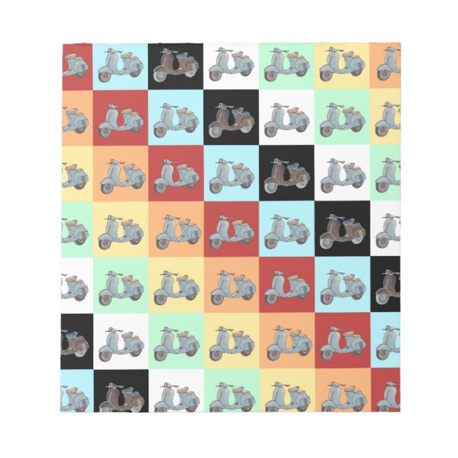 Bloc-notes Scooters (Devant)